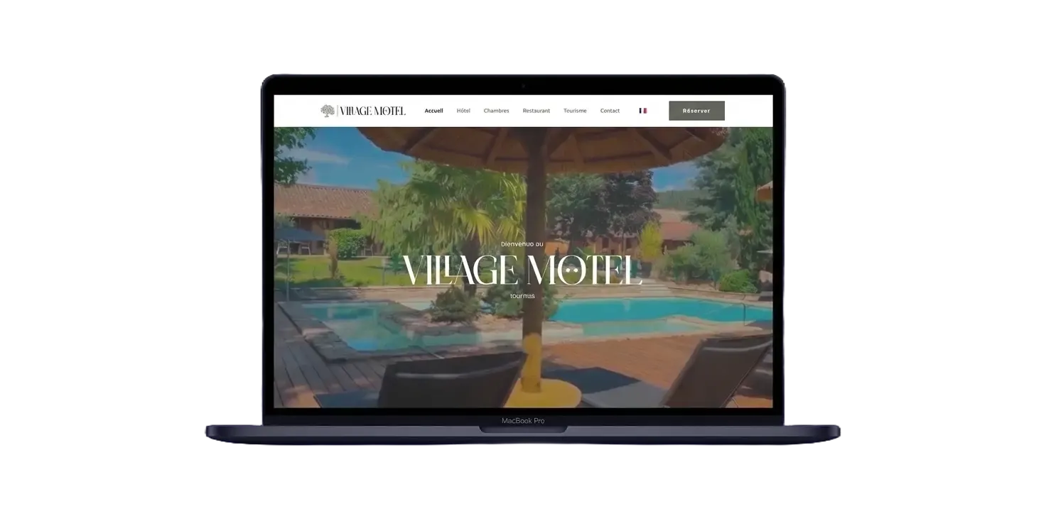 Village Motel Mockup
